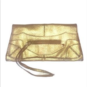 Metallic Gold Clutch
